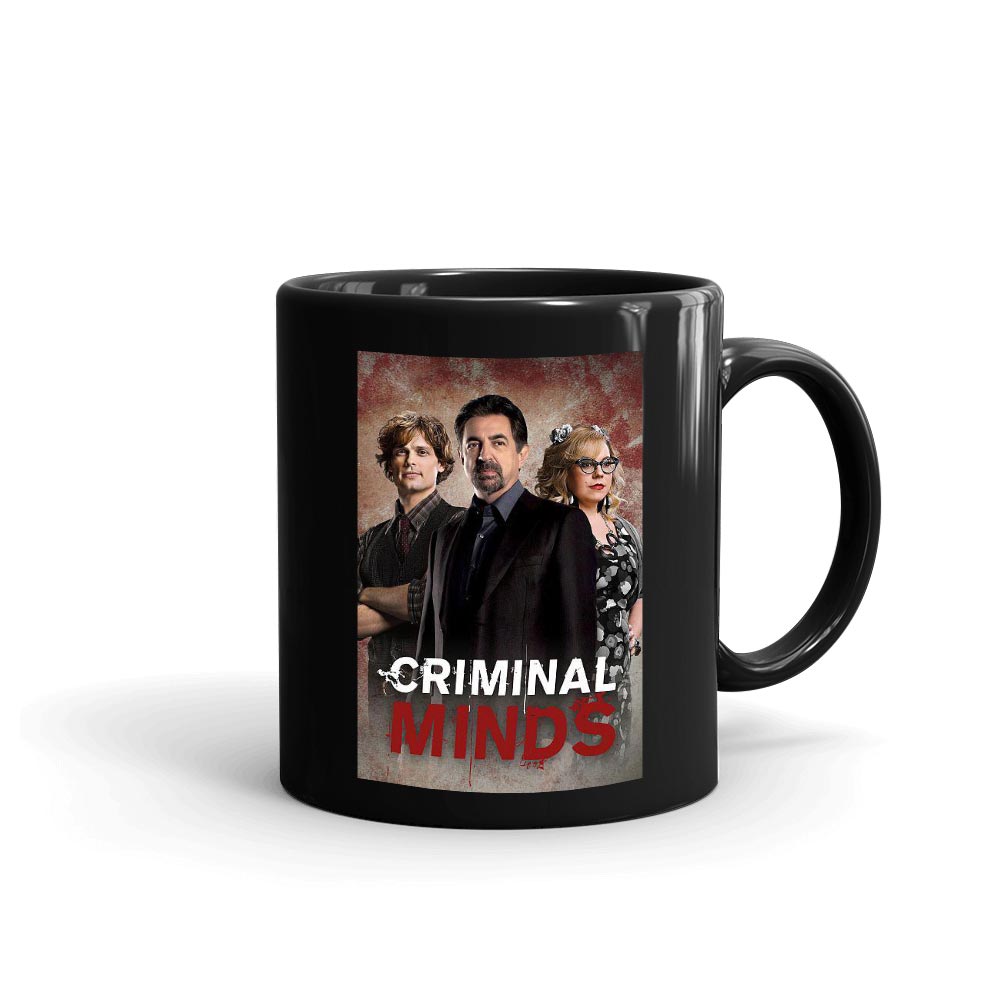 Criminal Minds Cast Black Mug - Paramount Shop