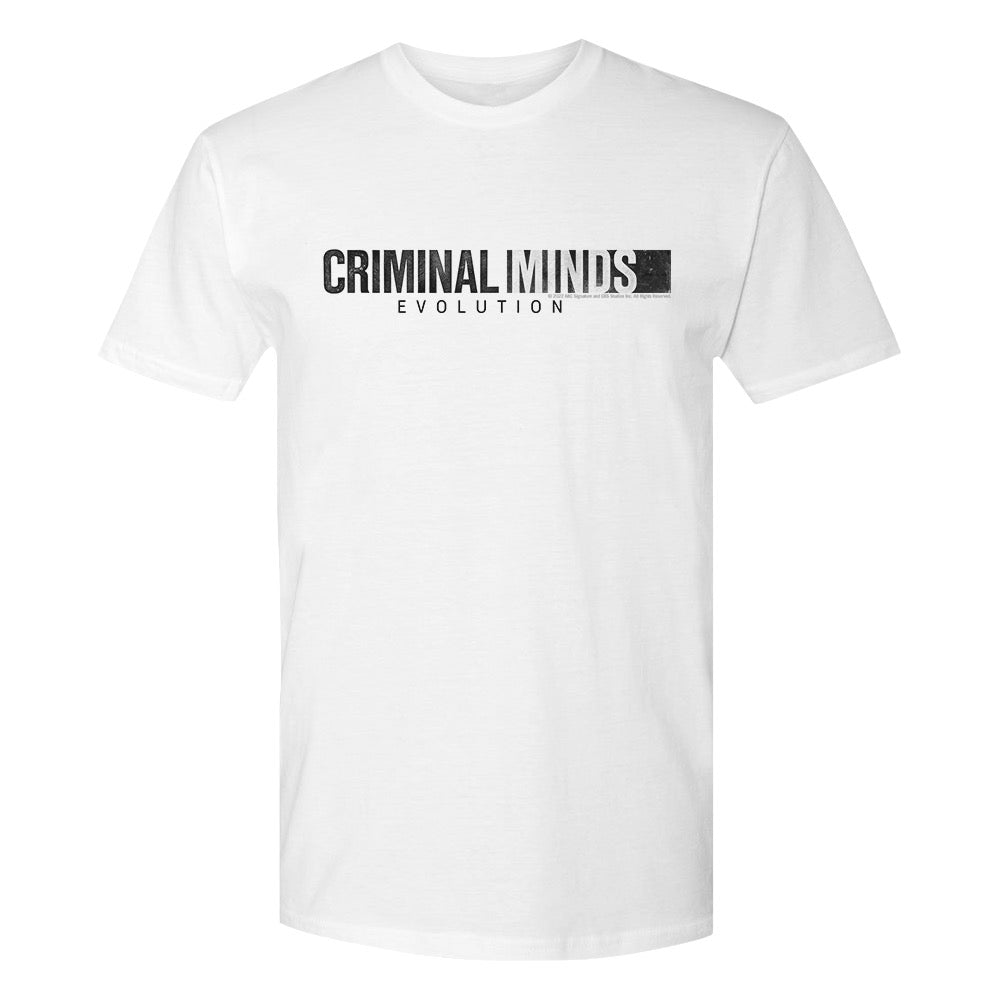 Criminal Minds Evolution Logo Adult Short Sleeve T - Shirt - Paramount Shop