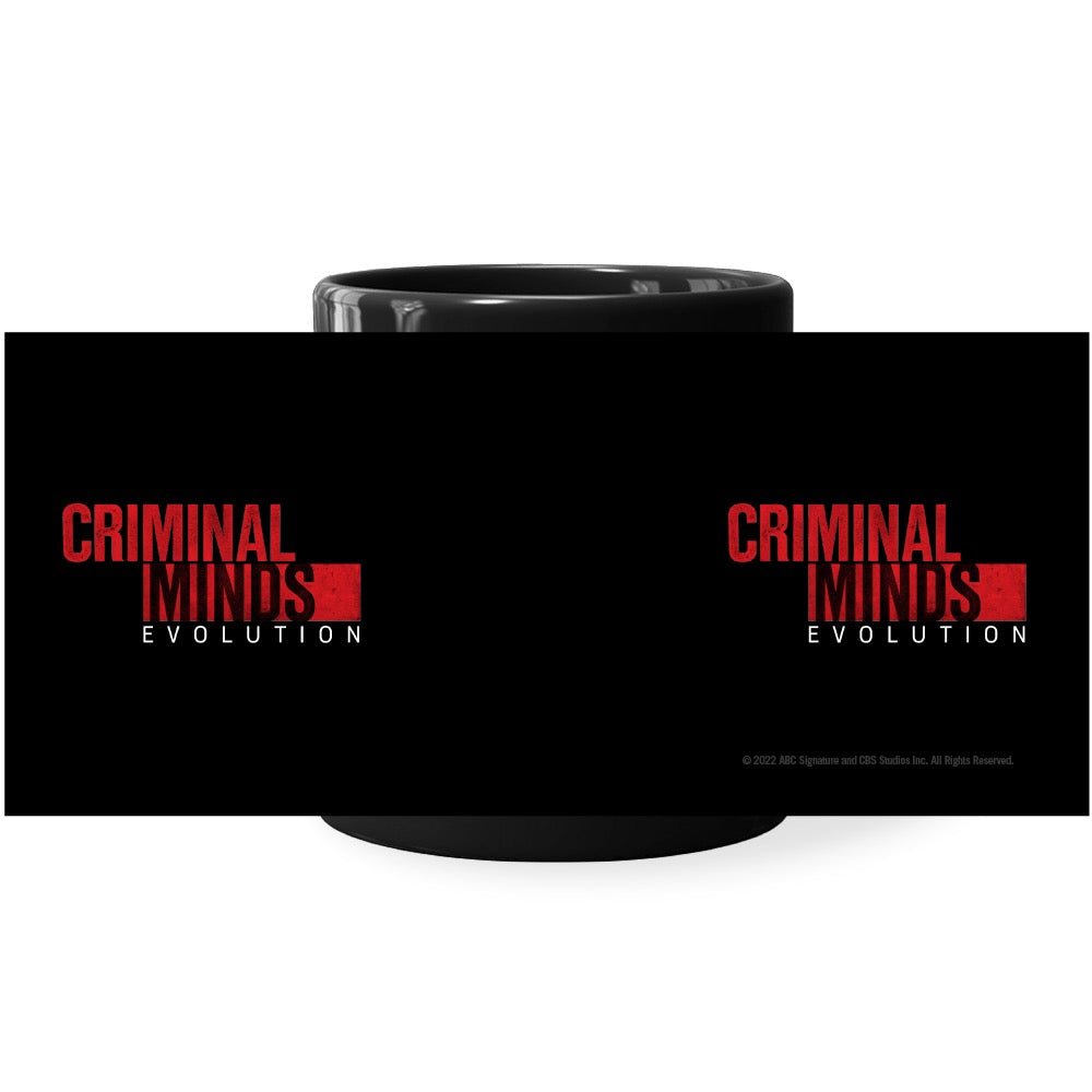 Criminal Minds Evolution Logo Black Mug - Paramount Shop