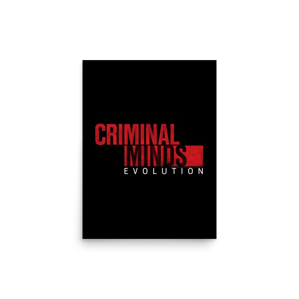 Criminal Minds Evolution Logo Premium Matte Paper Poster - Paramount Shop