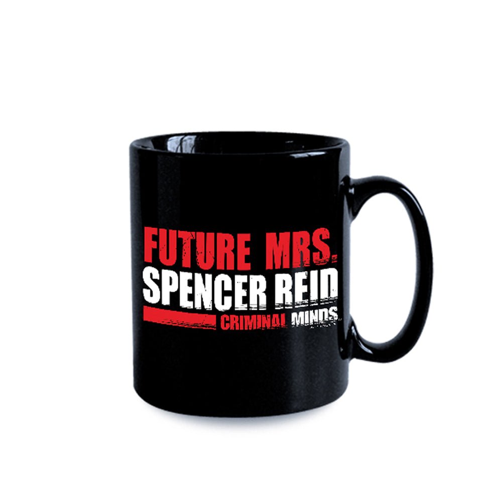 Criminal Minds Future Mrs. Spencer Reid 11 oz Black Mug - Paramount Shop