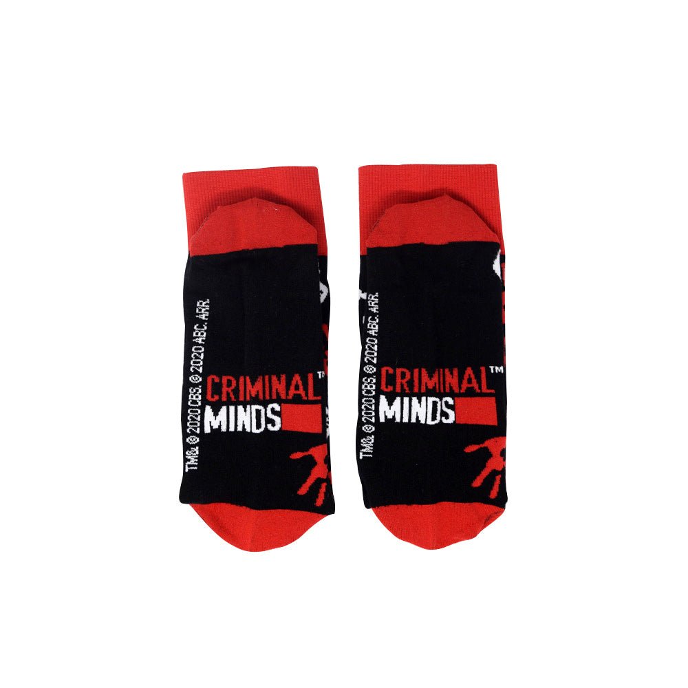 Criminal Minds Icon Mash Up Socks - Paramount Shop