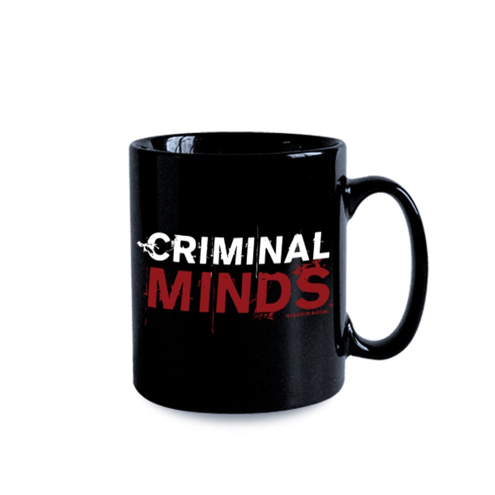 Criminal Minds Logo Black 11 oz Mug - Paramount Shop