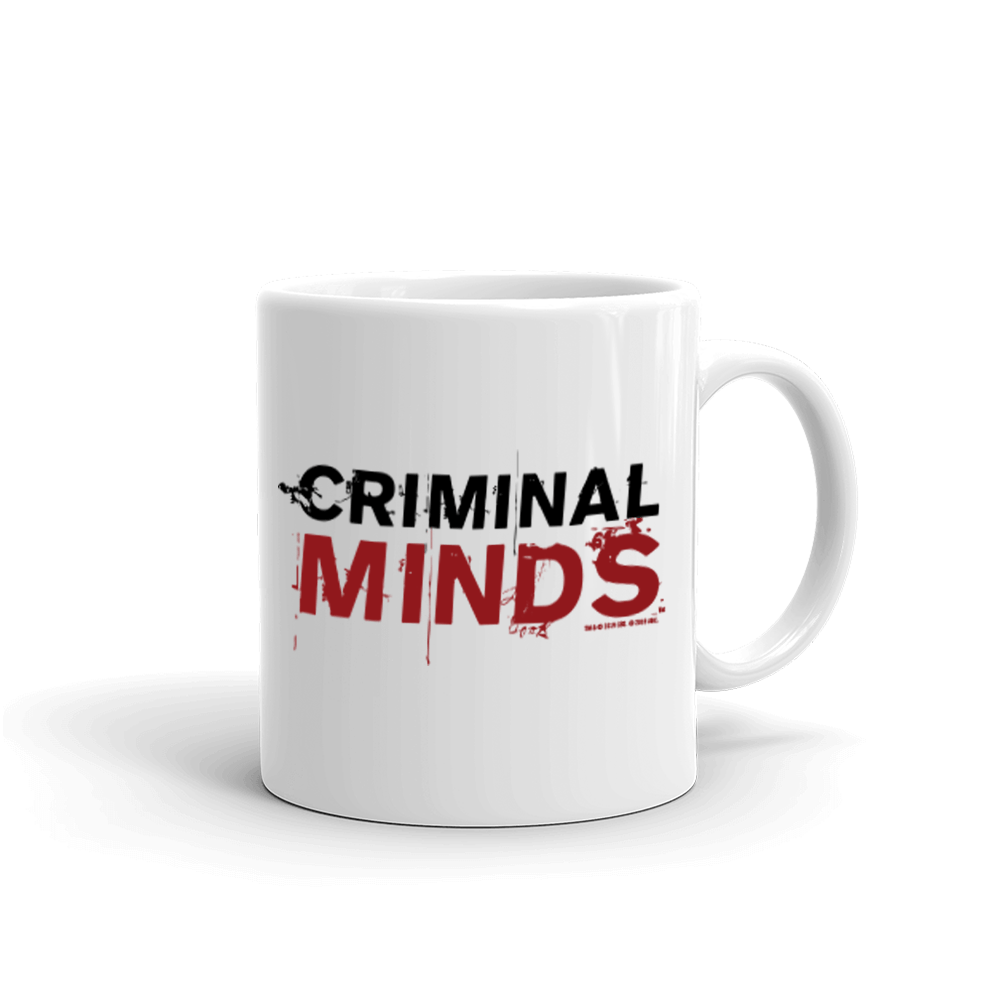 Criminal Minds Logo White 11 oz Mug - Paramount Shop