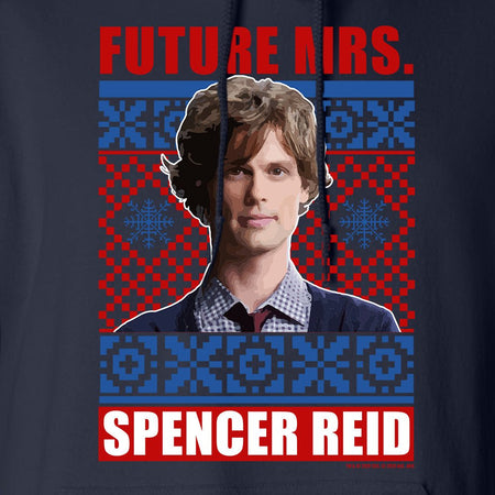 Criminal Minds Mrs. Spencer Reid Holiday Fleece Hooded Sweatshirt - Paramount Shop