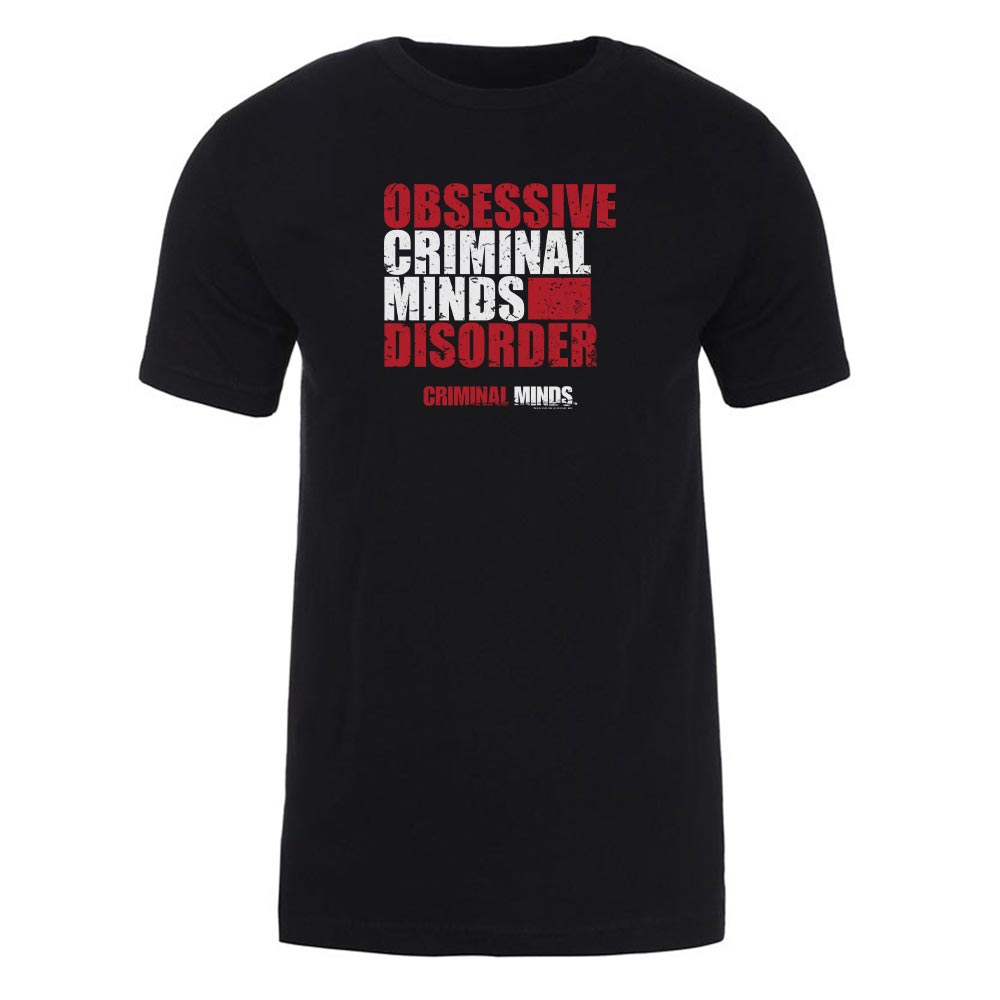 Criminal Minds Zwanghaft Criminal Minds Störung Erwachsene Kurzärmeliges T-Shirt