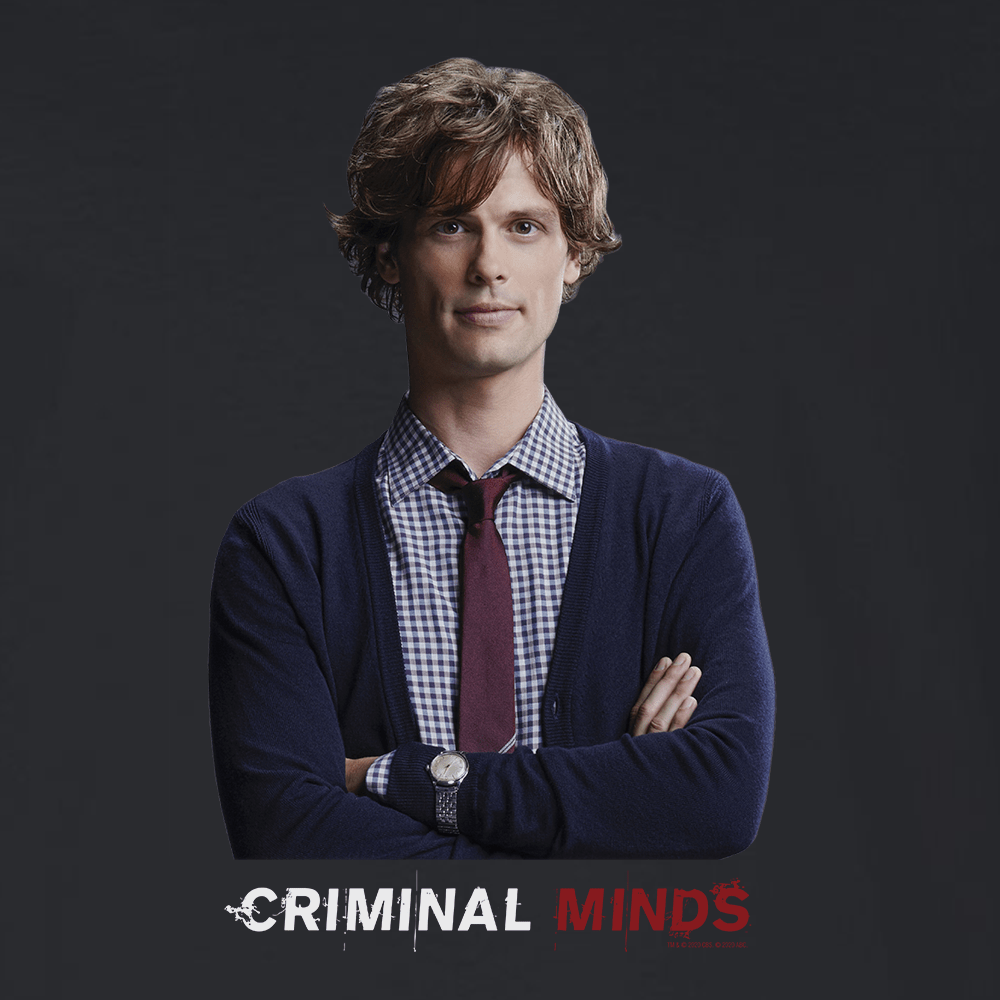 Criminal Minds Spencer Reid Adult Long Sleeve T - Shirt - Paramount Shop
