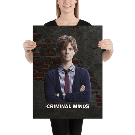 Criminal Minds Spencer Reid Premium Satin Poster - Paramount Shop