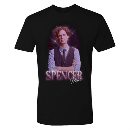 Criminal Minds Vintage Spencer Reid Adult Short Sleeve T - Shirt - Paramount Shop