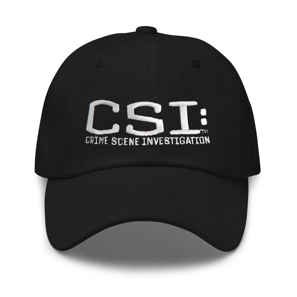 CSI: Crime Scene Investigation Logo Embroidered Hat - Paramount Shop