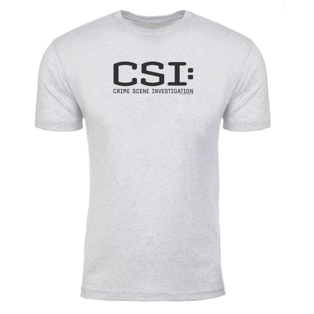 CSI: Crime Scene Investigation Men's Tri - Blend T - Shirt - Paramount Shop