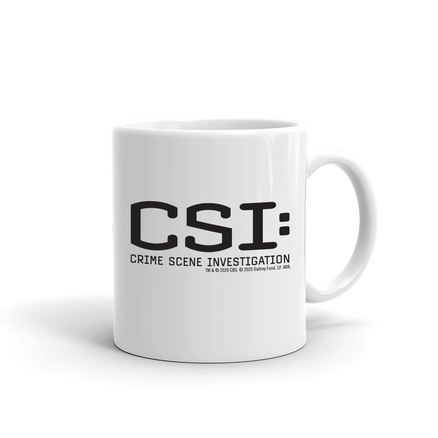 CSI: Crime Scene Investigation White Mug - Paramount Shop
