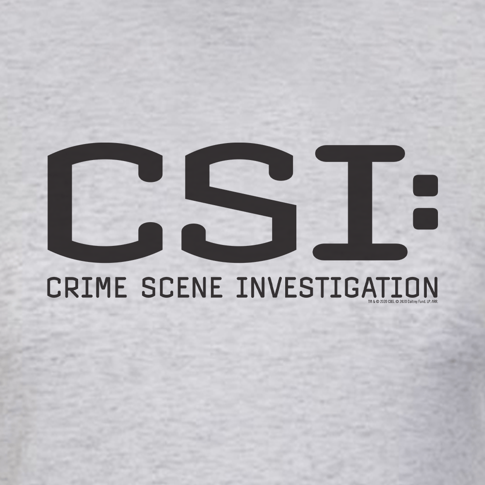 CSI: Crime Scene Investigation Women's Tri - Blend T - Shirt - Paramount Shop