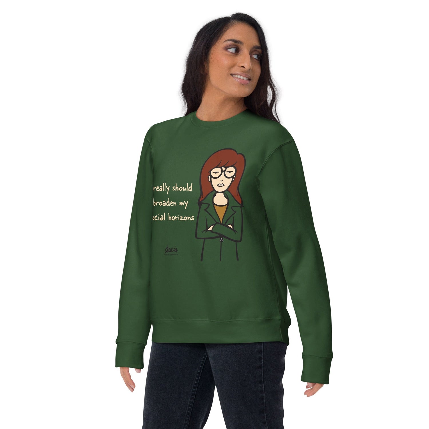 Daria Social Horizons Adult Sweatshirt - Paramount Shop