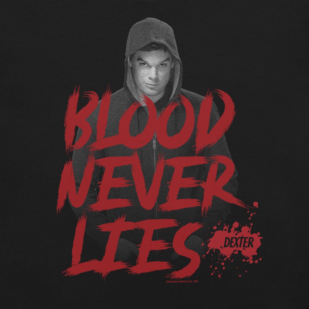 Dexter Blood Never Lies Unisex T-Shirt - Paramount Shop