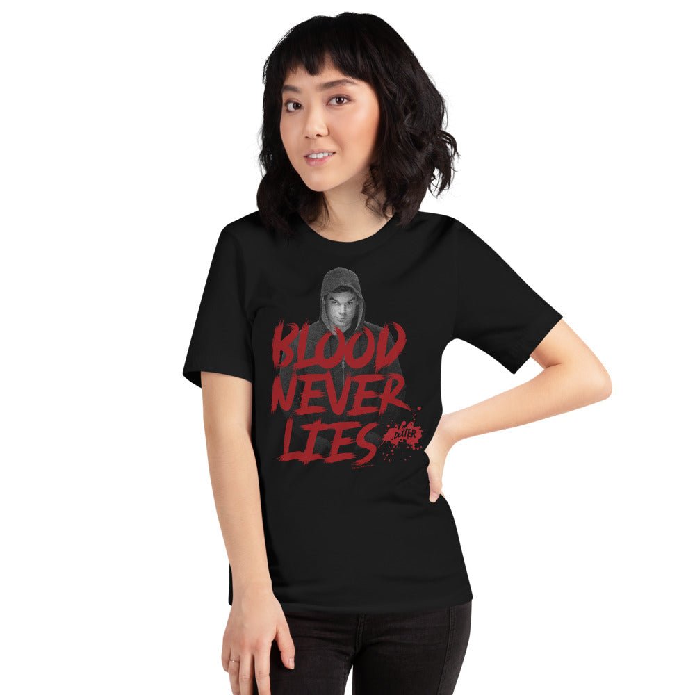 Dexter Blood Never Lies Unisex T-Shirt - Paramount Shop