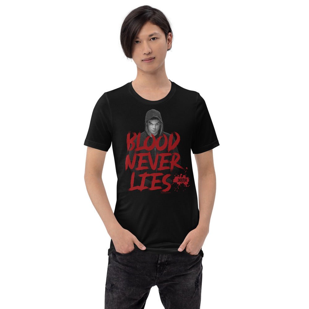 Dexter Blood Never Lies Unisex T-Shirt - Paramount Shop