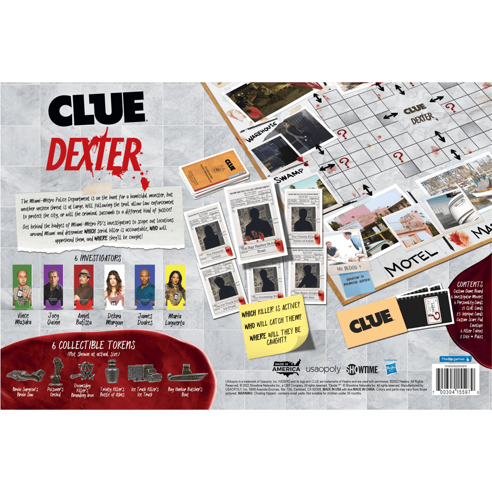 Dexter Clue - Paramount Shop