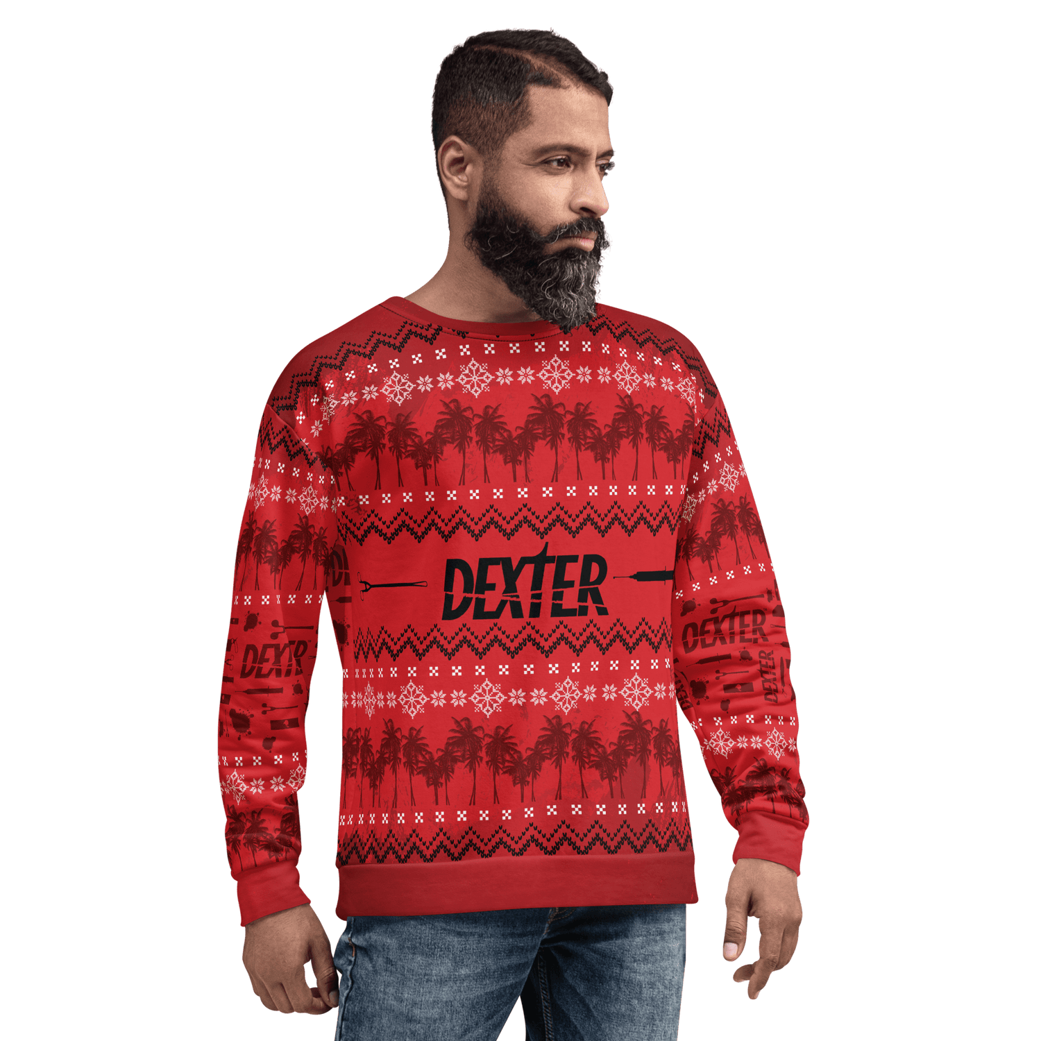 Dexter Holiday Unisex Crew Neck Sweatshirt - Paramount Shop