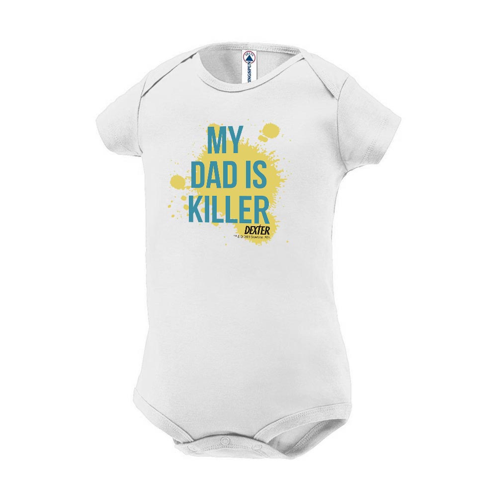 Dexter My Dad is Killer Baby Bodysuit - Paramount Shop