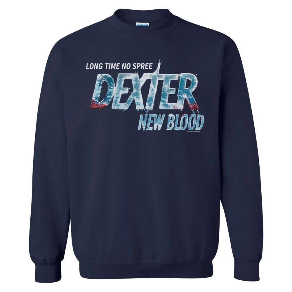 Dexter: New Blood Ice Logo Fleece Crewneck Sweatshirt - Paramount Shop