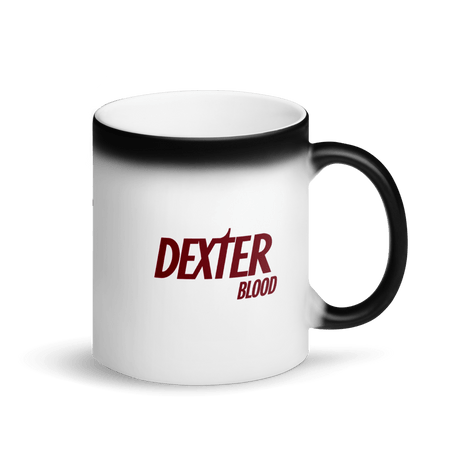 Dexter: New Blood No Spree Logo 11 oz Black Color Changing Mug - Paramount Shop