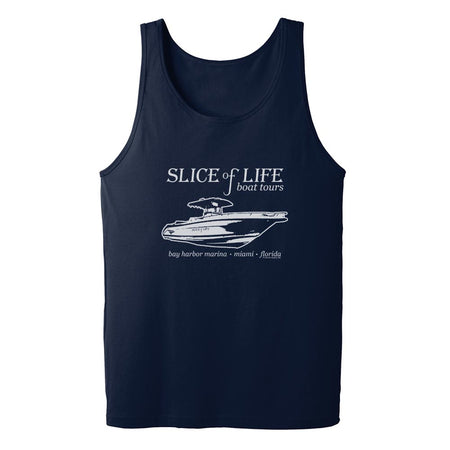 Dexter Slice of Life Boat Tours Adult Tank Top - Paramount Shop