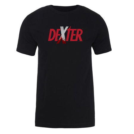 Dexter Splatter Logo Adult Short Sleeve T - Shirt - Paramount Shop