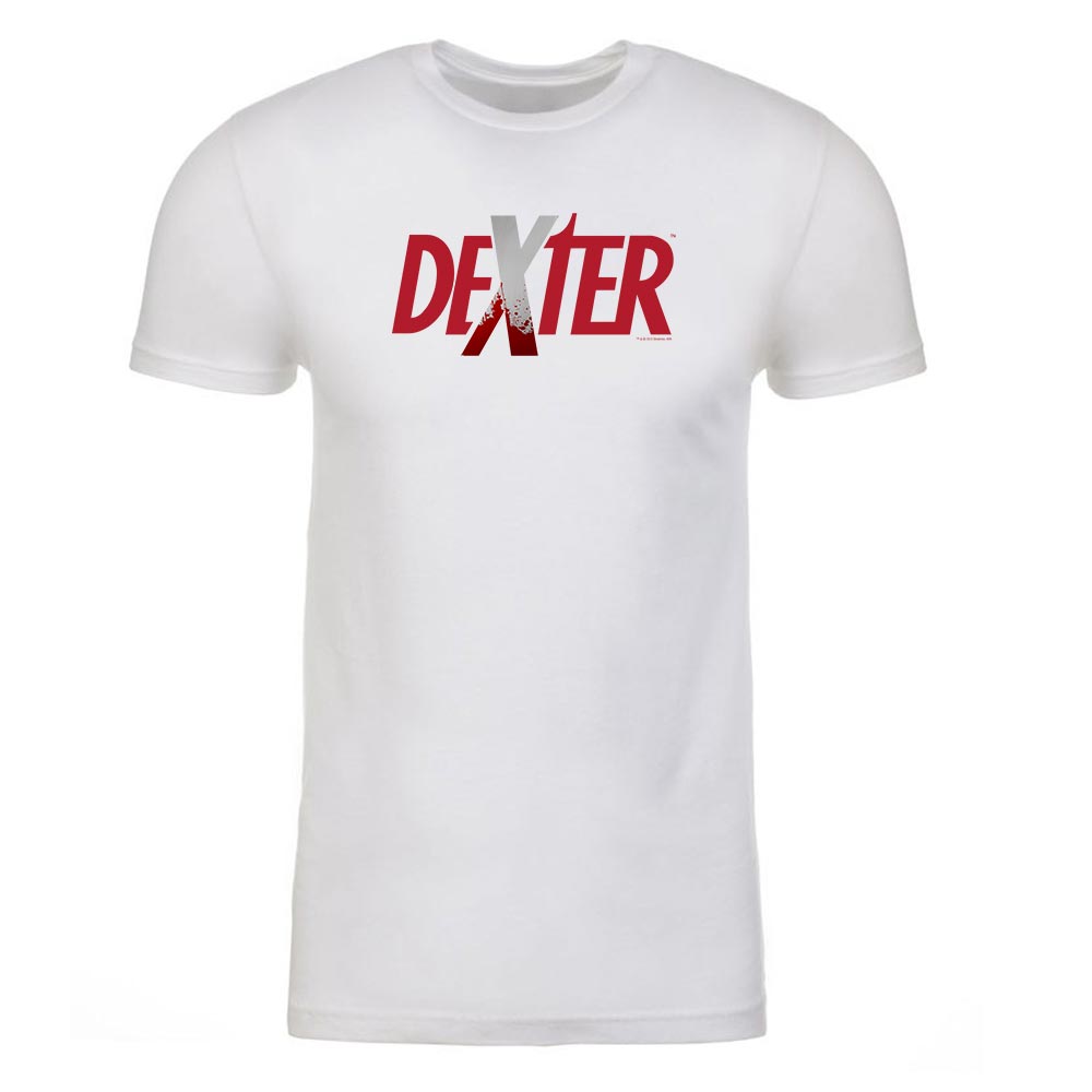 Dexter Splatter Logo Adult Short Sleeve T - Shirt - Paramount Shop