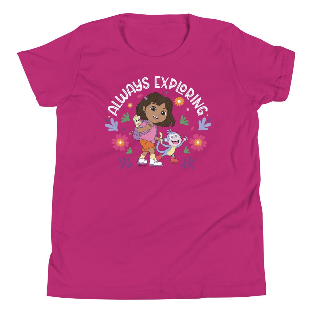 Dora Always Exploring Kids T-Shirt - Paramount Shop