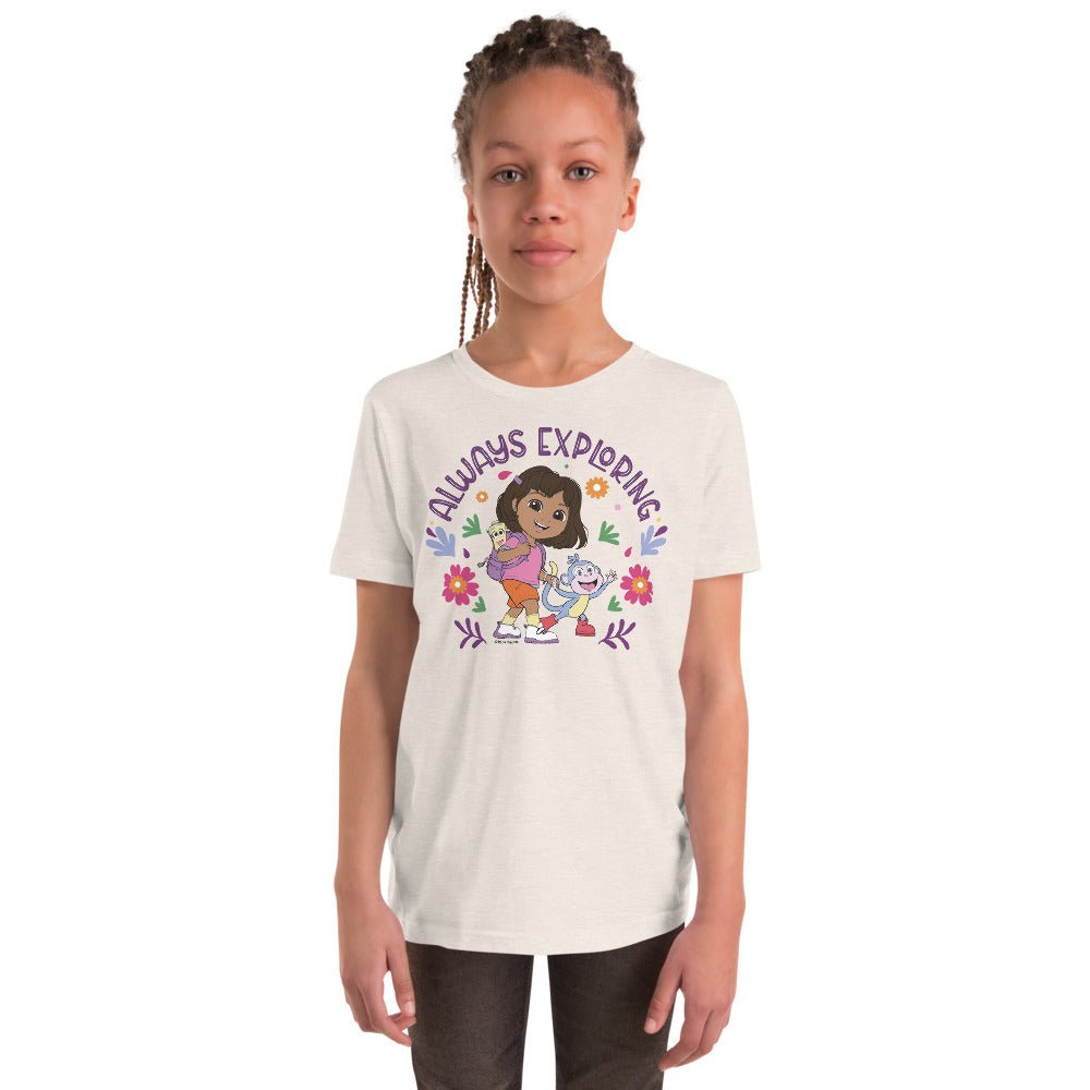 Dora Always Exploring Kids T-Shirt - Paramount Shop