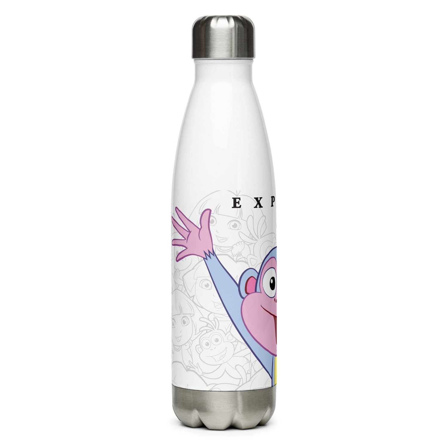 Dora the Explorer Boots Stainless Steel Water Bottle - Paramount Shop