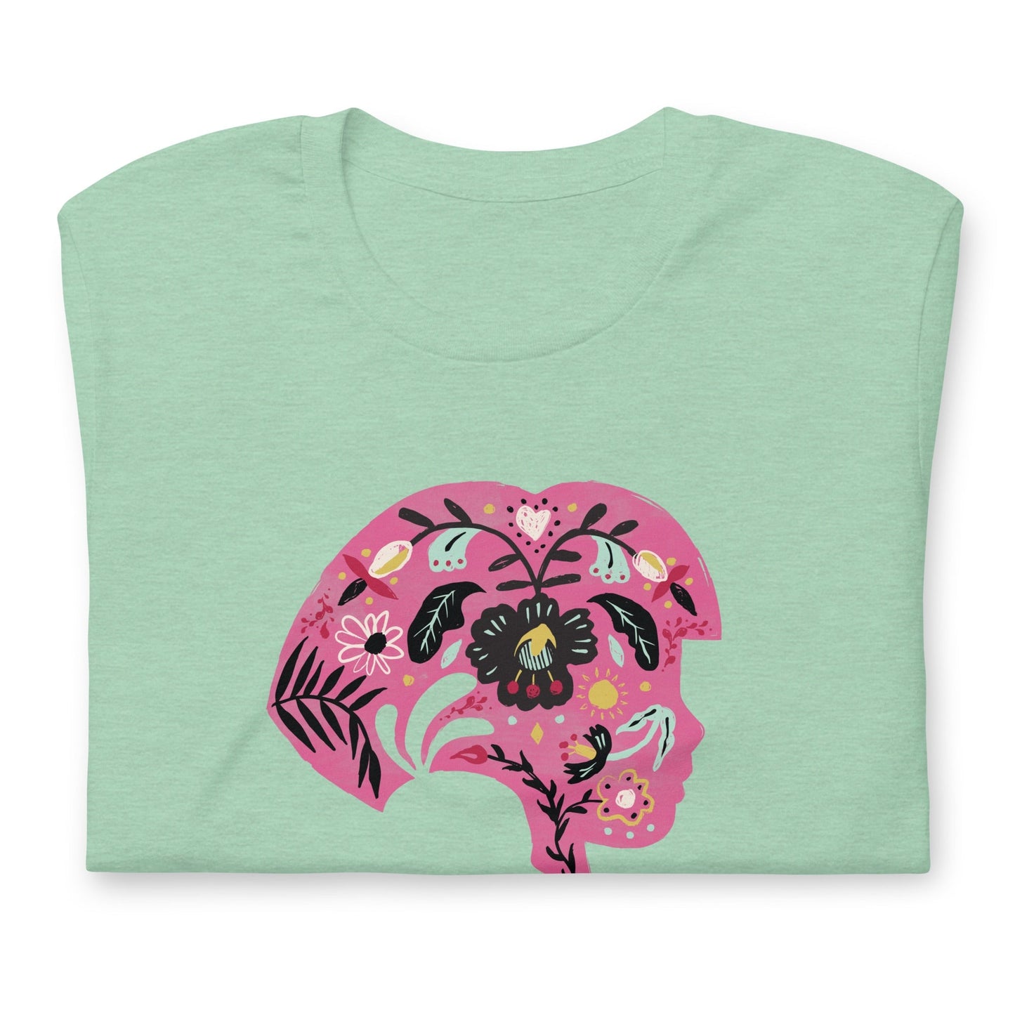 Dora the Explorer Floral Design Adult Short Sleeve T - Shirt - Paramount Shop