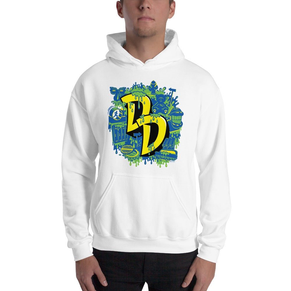 Double Dare Grab That Flag! Adult Hooded Sweatshirt - Paramount Shop