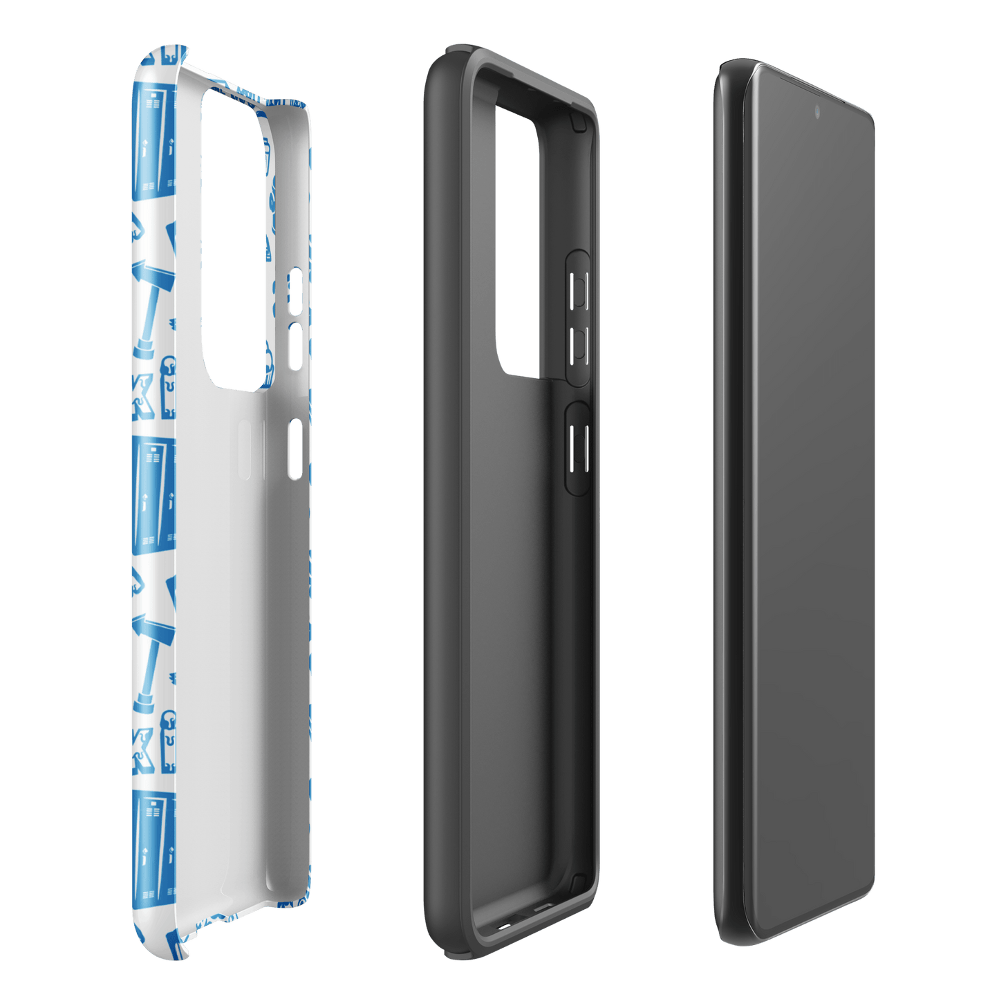 Double Dare Pop Lockin Pattern Tough Phone Case - Samsung - Paramount Shop