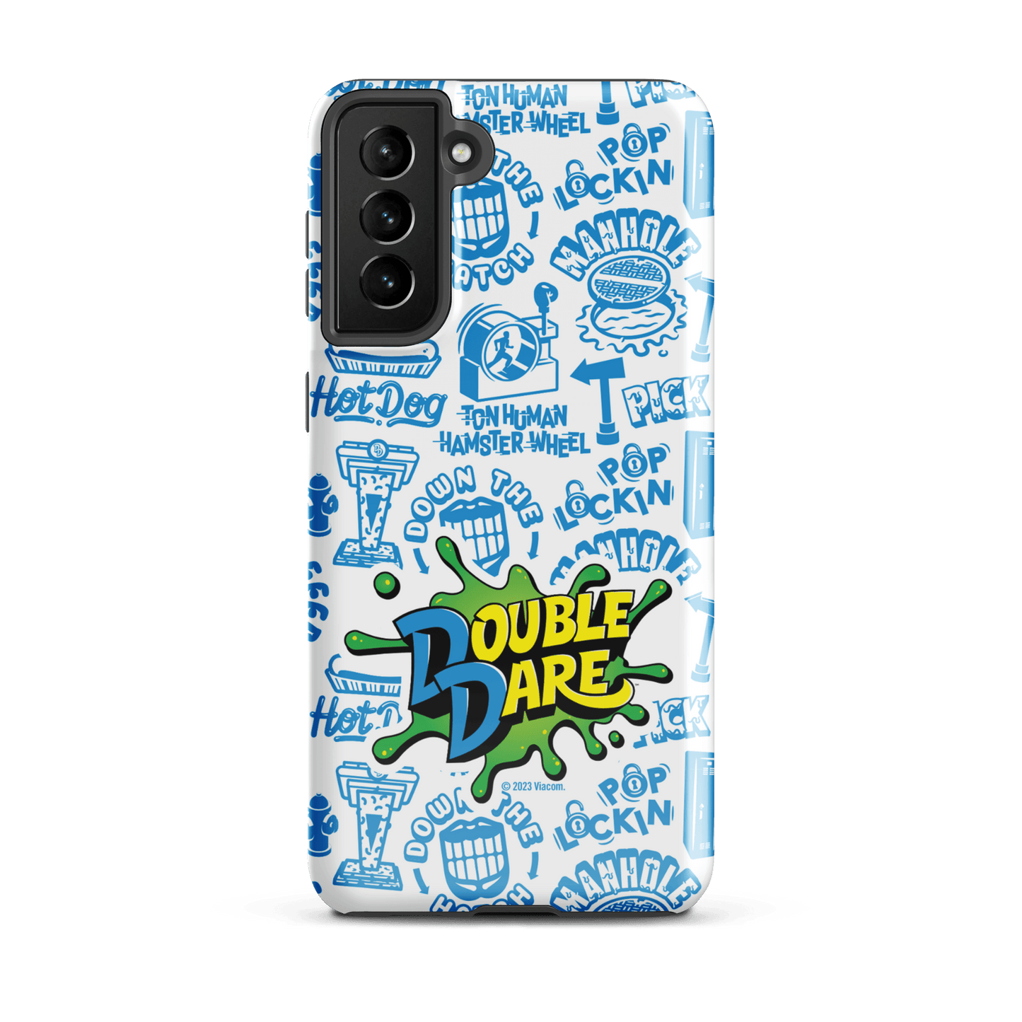 Double Dare Pop Lockin Pattern Tough Phone Case - Samsung - Paramount Shop
