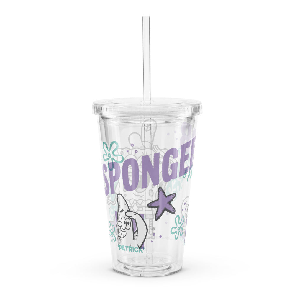 SpongeBob SquarePants SpongeBob and Friends Clear Tumbler