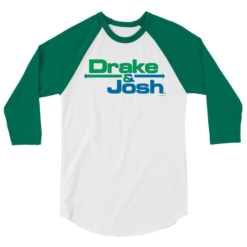 Drake & Josh Logo Adult 3/4 Raglan Shirt - Paramount Shop