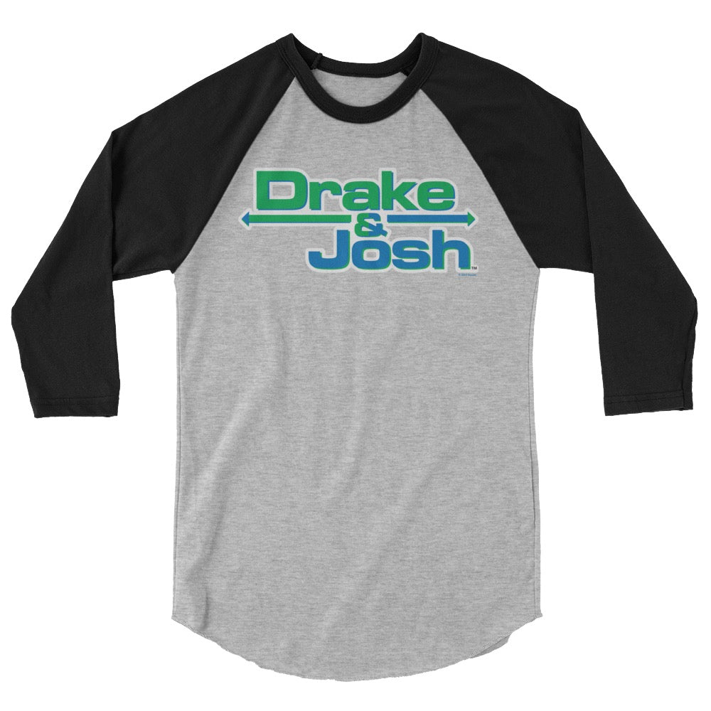 Drake & Josh Logo Adult 3/4 Raglan Shirt - Paramount Shop