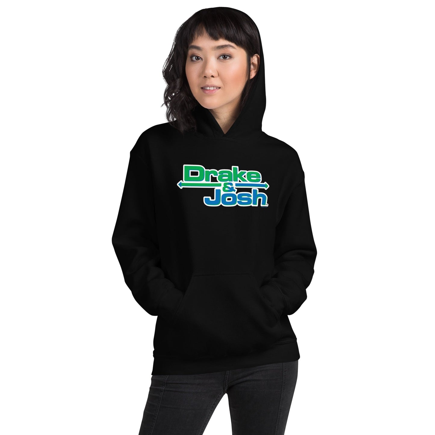 Drake & Josh Logo Adult Hooded Sweatshirt - Paramount Shop