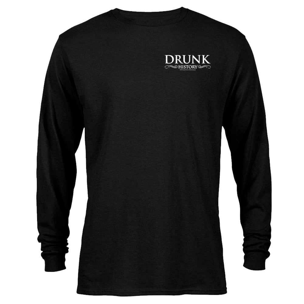 Drunk History Logo Adult Long Sleeve T - Shirt - Paramount Shop