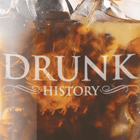 Drunk History Logo Laser Engraved Rocks Glass - Paramount Shop