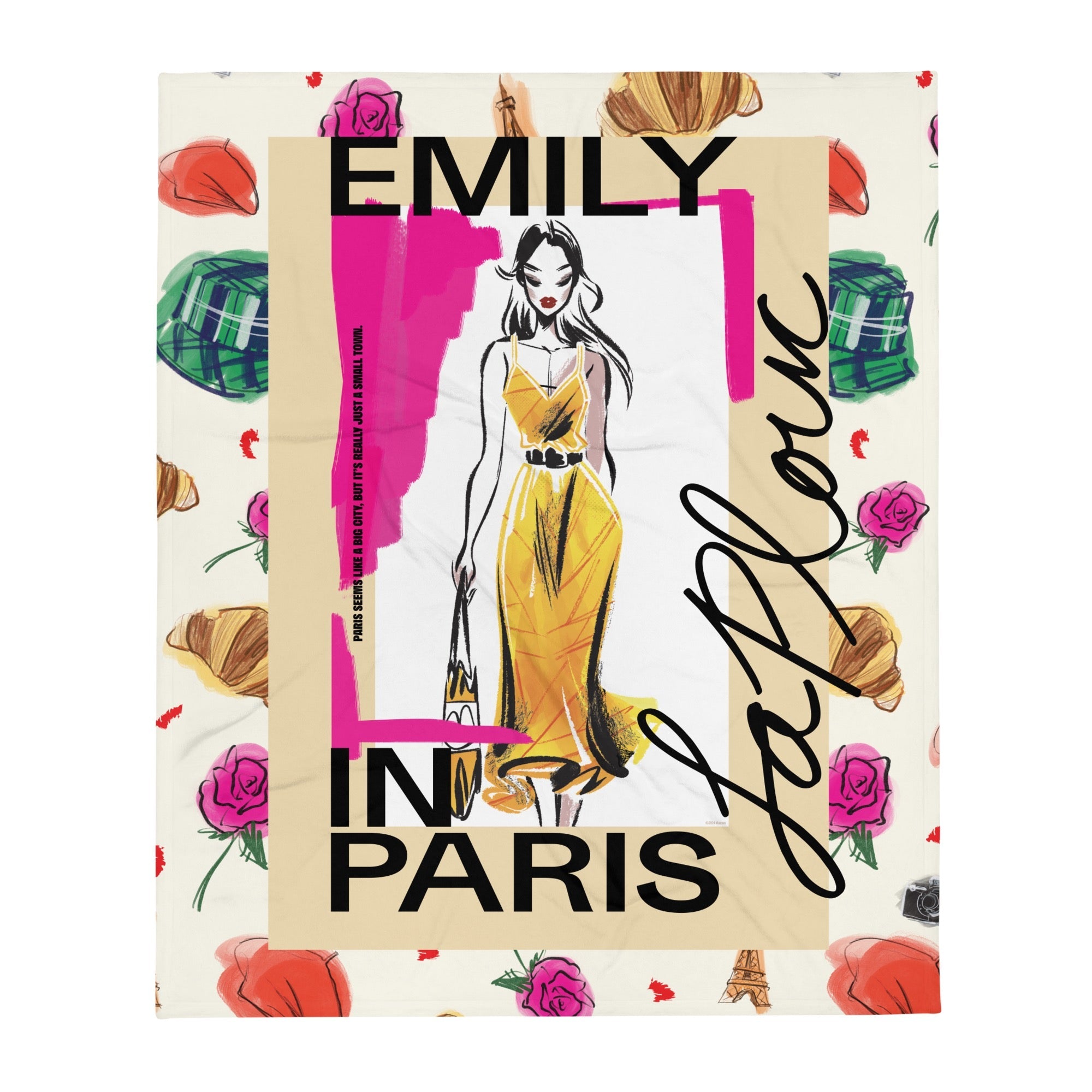 Emily in Paris Blanket Paramount Shop