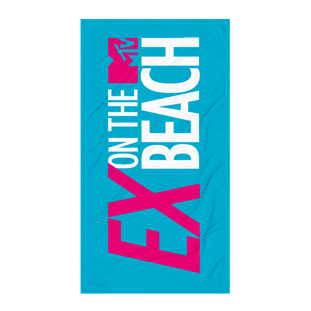Ex on the Beach Logo Beach Towel - Paramount Shop
