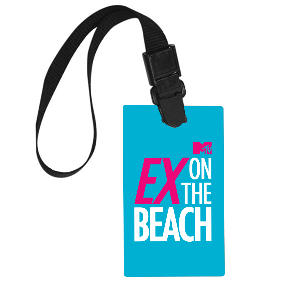 Ex on the Beach Logo Personalized Luggage Tag - Paramount Shop