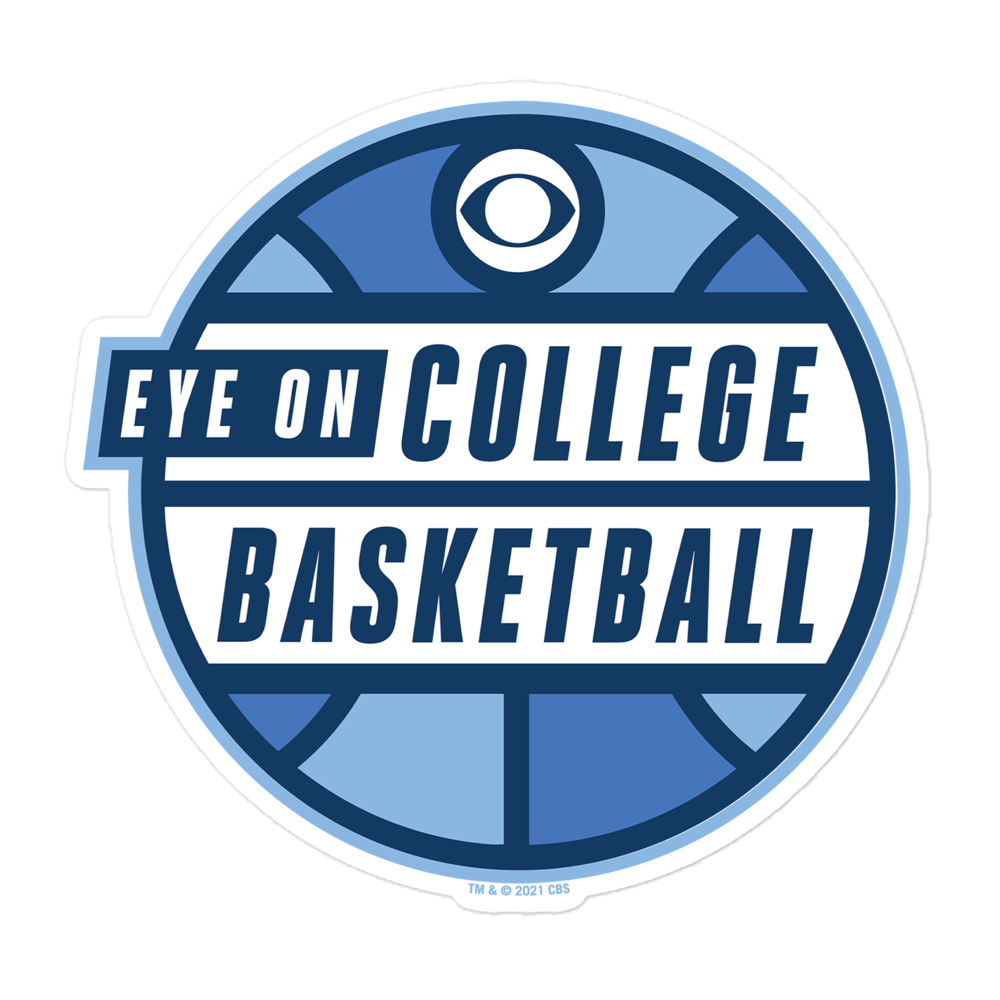 Eye on College Basketball Podcast Die Cut Sticker