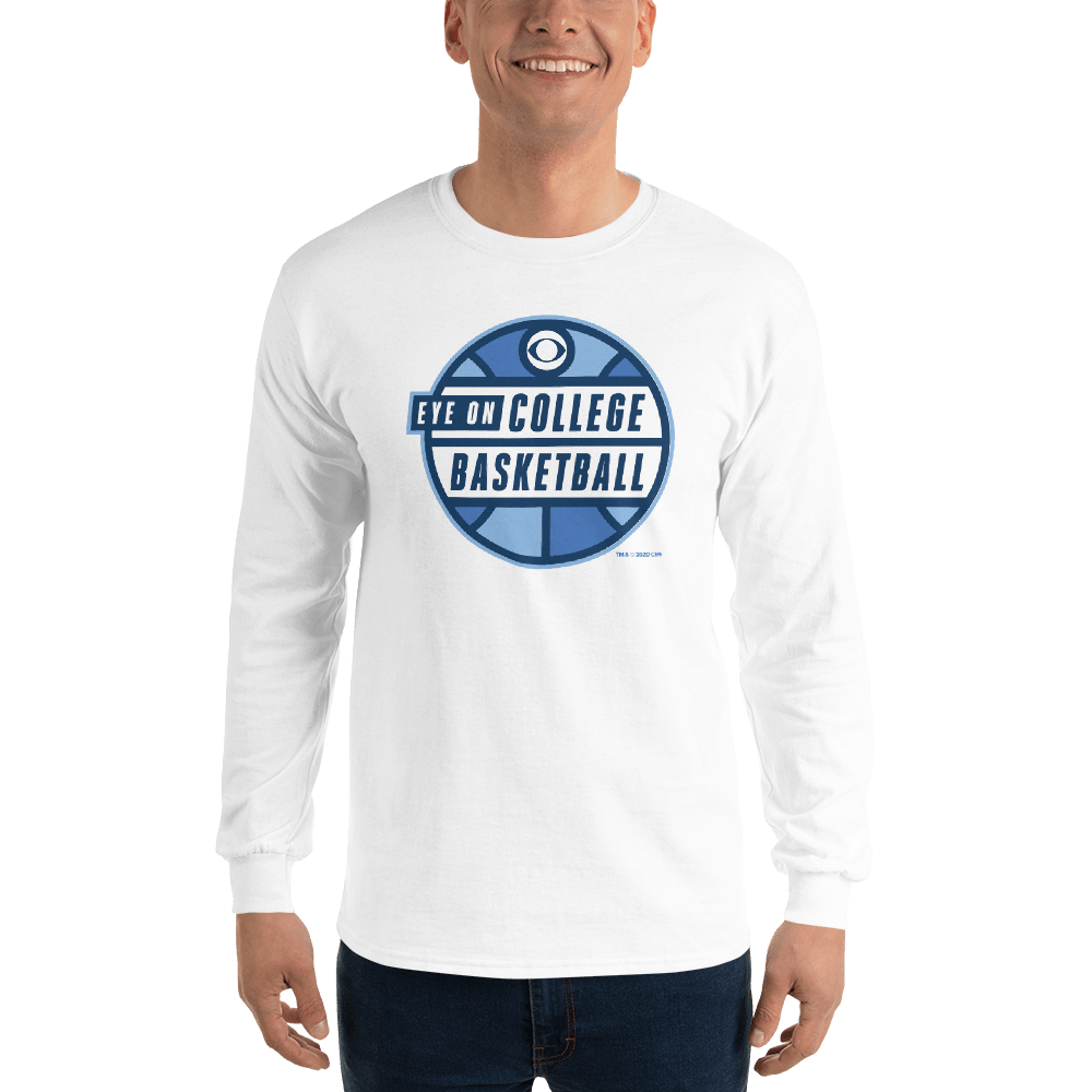 Eye on College Basketball Podcast Logo Adult Long Sleeve T - Shirt - Paramount Shop