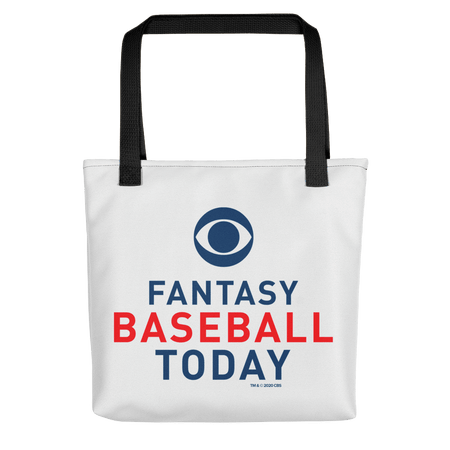 Fantasy Baseball Today Podcast Logo Premium Tote Bag - Paramount Shop
