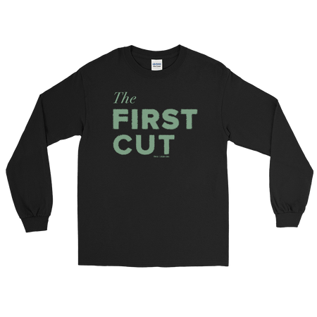 First Cut Golf Podcast Logo Adult Long Sleeve T - Shirt - Paramount Shop