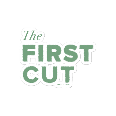 First Cut Podcast Die Cut Sticker - Paramount Shop